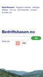 Mobile Screenshot of bedriftsbasen.no